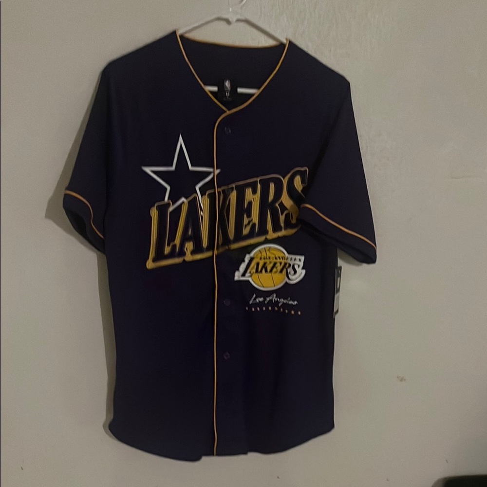 Lakers Navy Blue Jersey